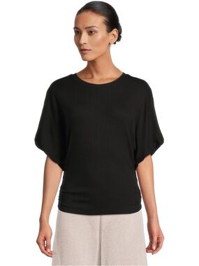 Michael Stars Black Dolman Sleeve Sweater